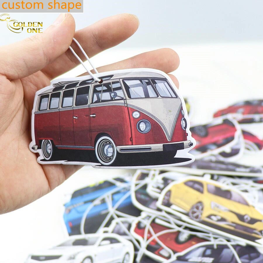 Wholesale Factory Price Custom Shape Hanging Scnted sachet Aromatherapy car Diffuseur de purificateur d'air