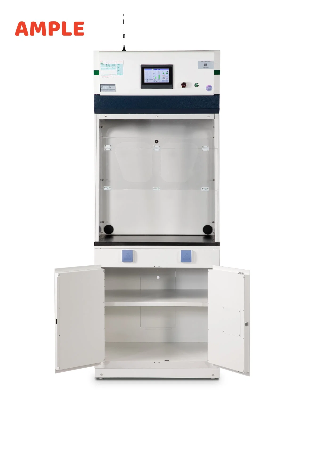 Customized School Lab Furniture Laboratory Walk-in Fume Hood Chemistry Laboratory Equipment PP Fume Hood