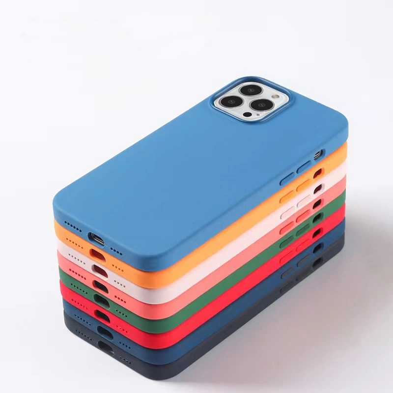 Großhandel Handy-Zubehör Silikon-Taschen für Apple Case Cover Für iPhone 14 13 12 11 pro Max X XS Xr