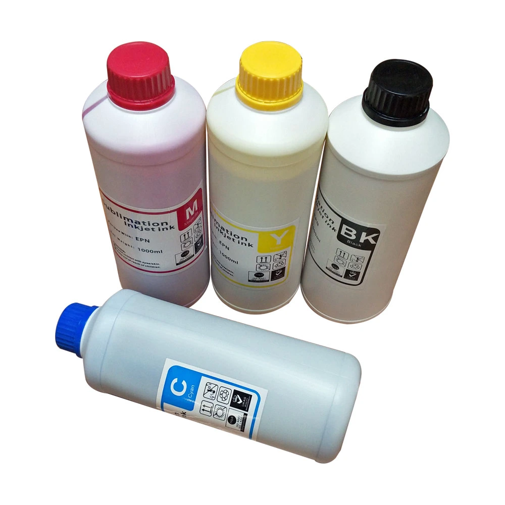 1000ml Sublimation Dtf Pet Film Transfer Inks with Epson Heads for Textile and Garment Printing