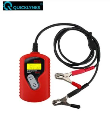 Quicklynks BA100 Analizador de la batería del vehículo batería del vehículo Tester Comprobador de Sistema de batería BA100