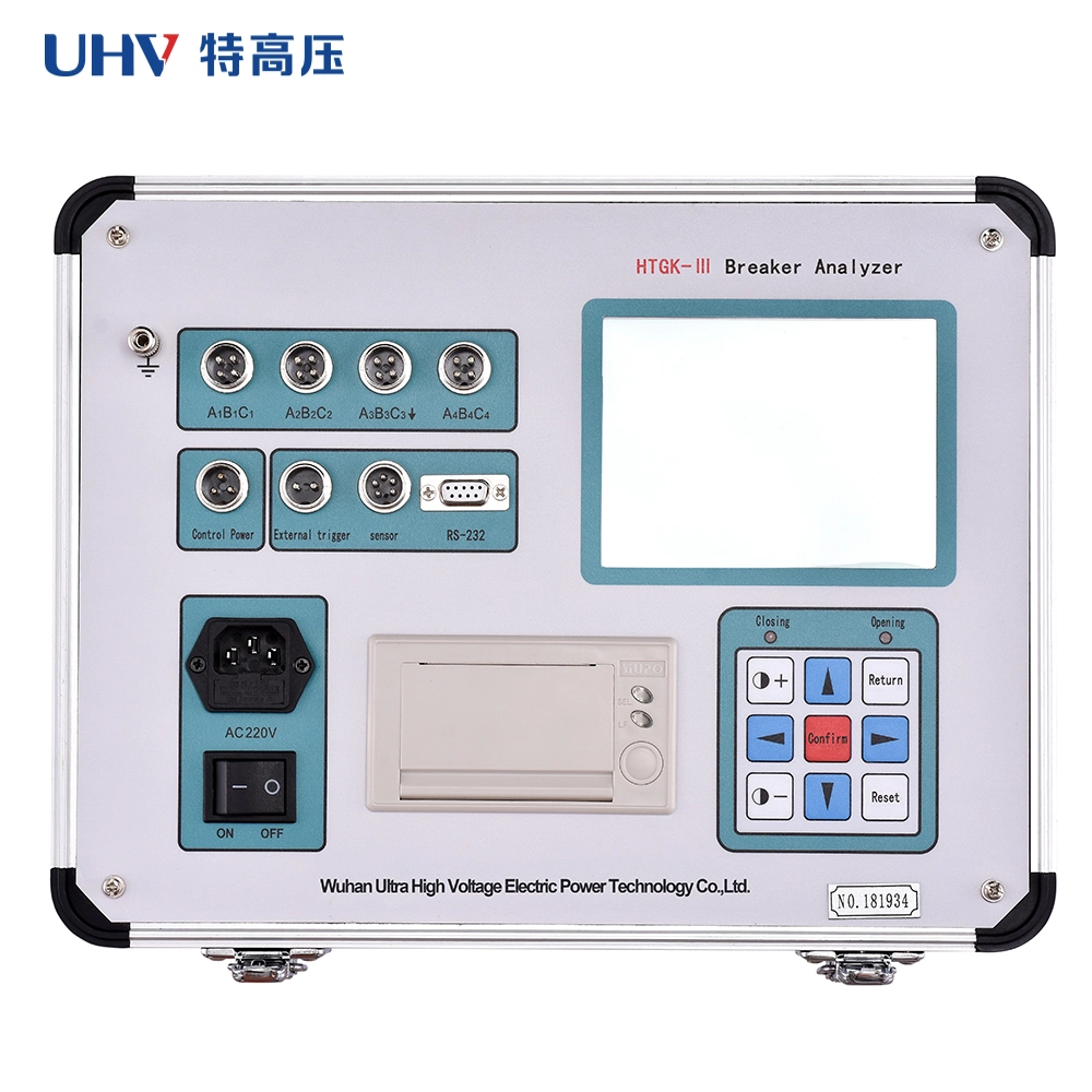 Htgk-III Hv Electrical Test Instruments Portable DC Circuit Breaker Test Set