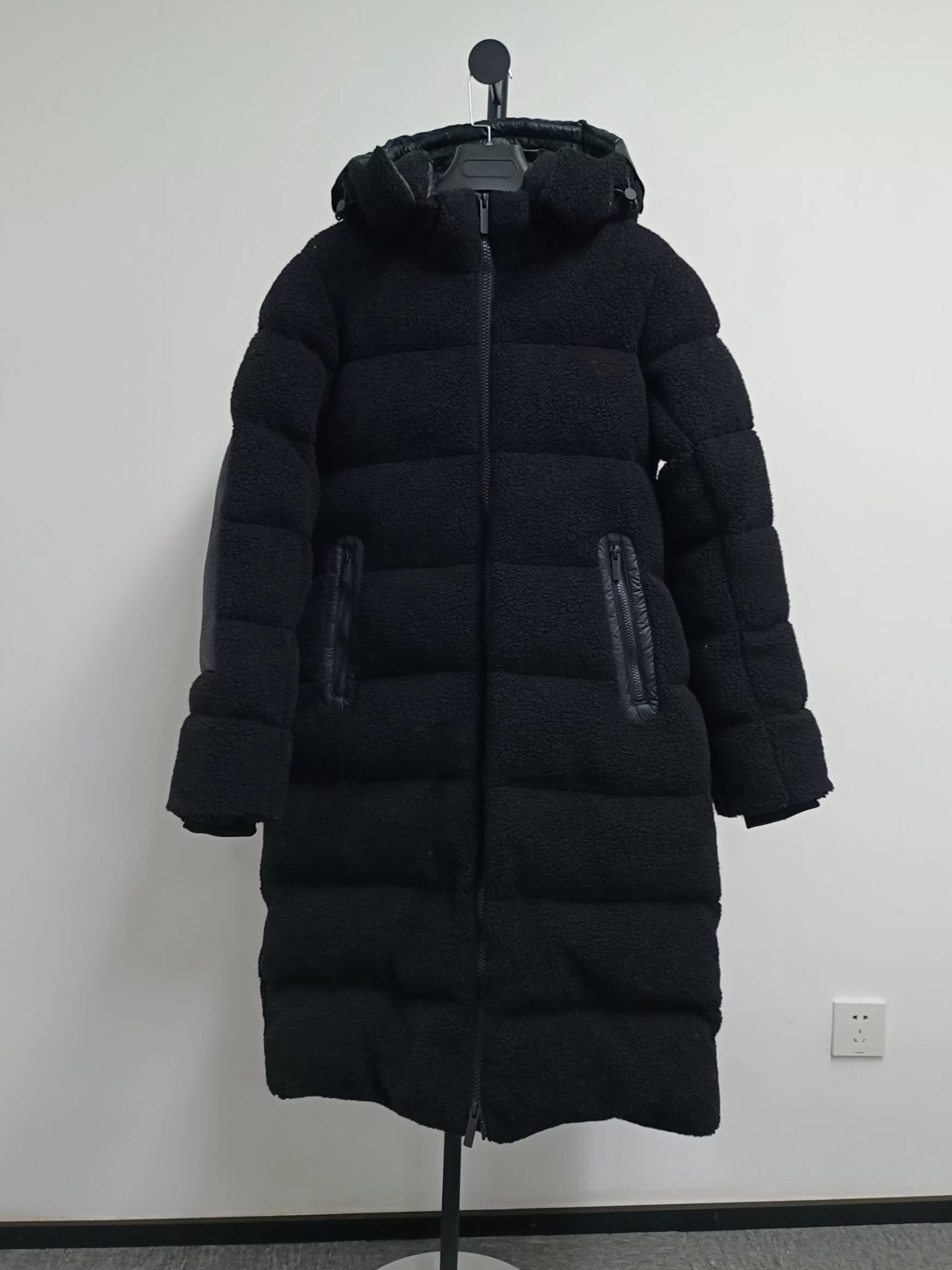 Puffer Jacket Woman Jacket Heavy Weight Jacket Winter Hooded Fleece Clothes
