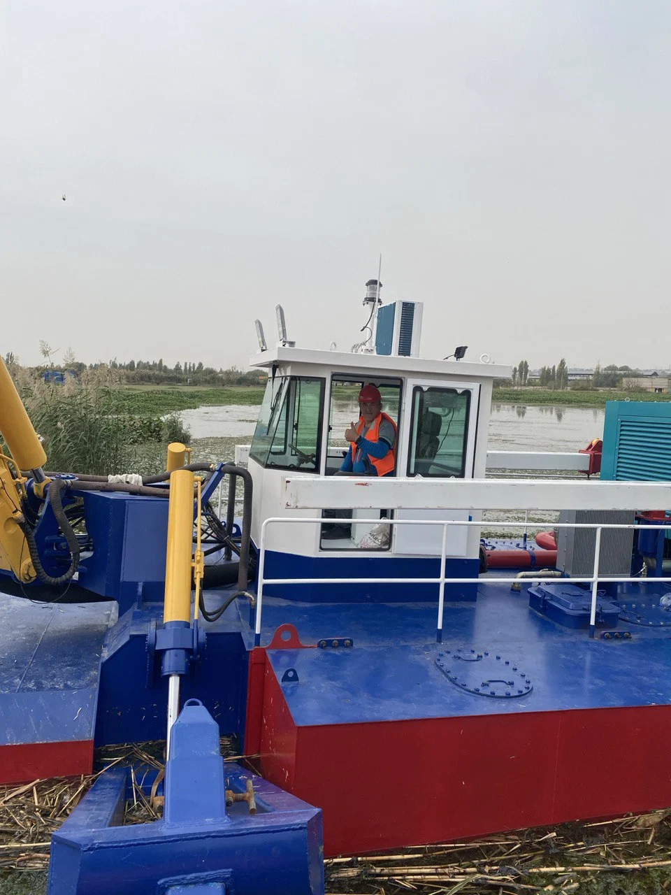 Keda Water Master Amphibious Pump Dredger Multifuctional Excavator for Sale