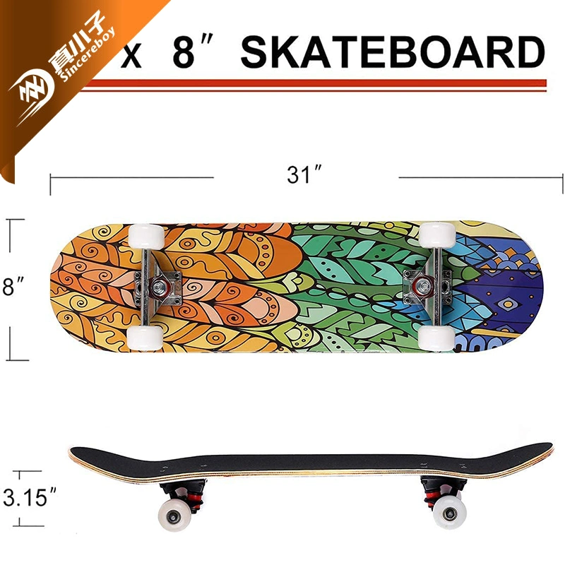 Wholesale Custom Complete Professional Wood Board Skateboard with Good Price