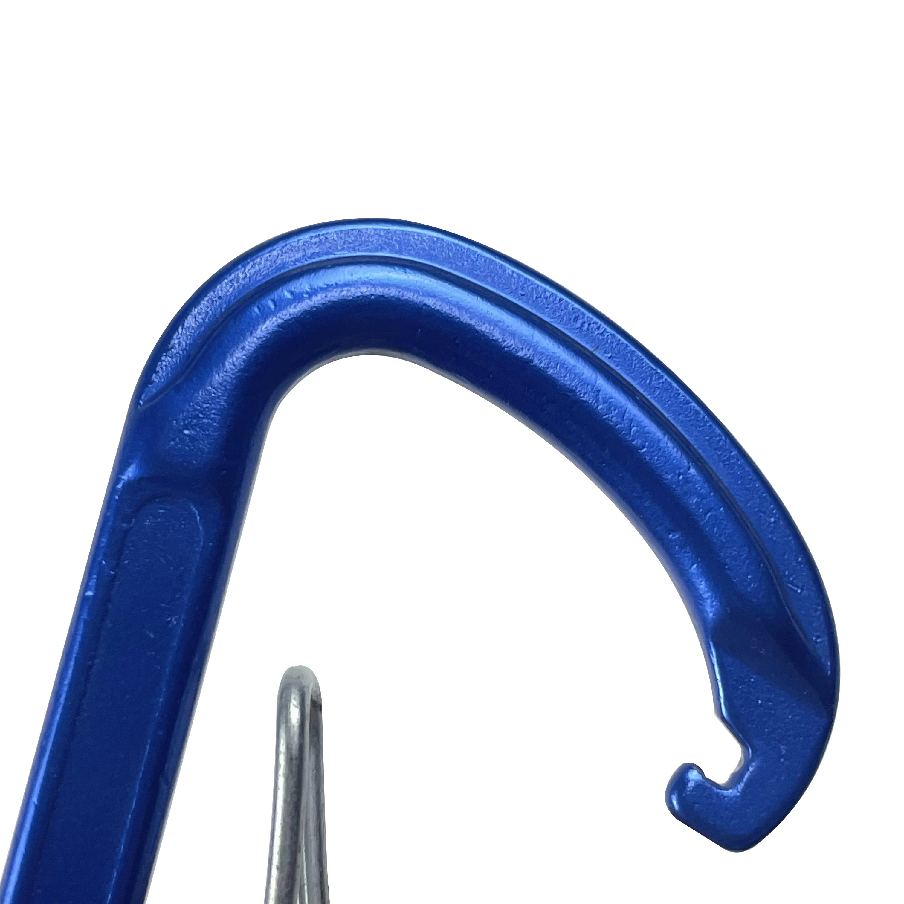 Custom 25kn Self-Locking Aluminium Spring Carabiner Hook Fall Protection/Harnes/Safety Belt