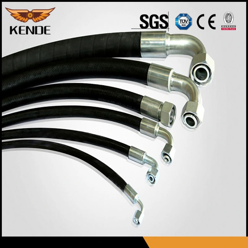 High Quality Double Wire Hydraulic Tube High Pressure Hose Rubber Pipe