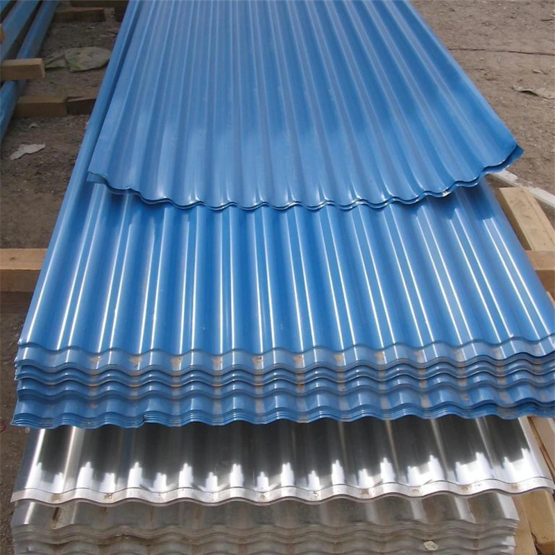 0.12-1.0mm Thickness Roofing Sheet Factory Manufacture Corrugated Steel Building Material PVC Corrugated Steel Coated Galvanized Metal Plate/Board with ISO9001