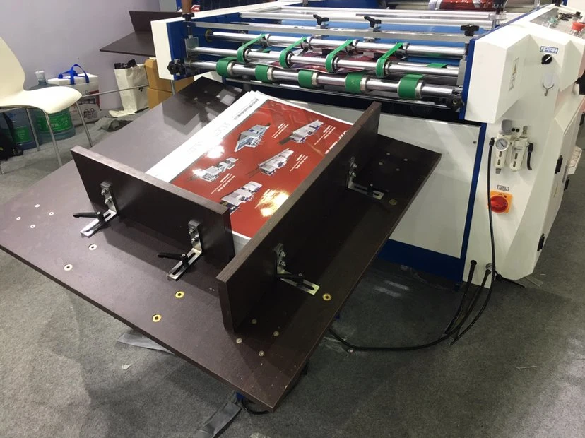 Material Electric Koten by Strong Wooden Case. Thermal Film Laminator Automatic Laminating Machine