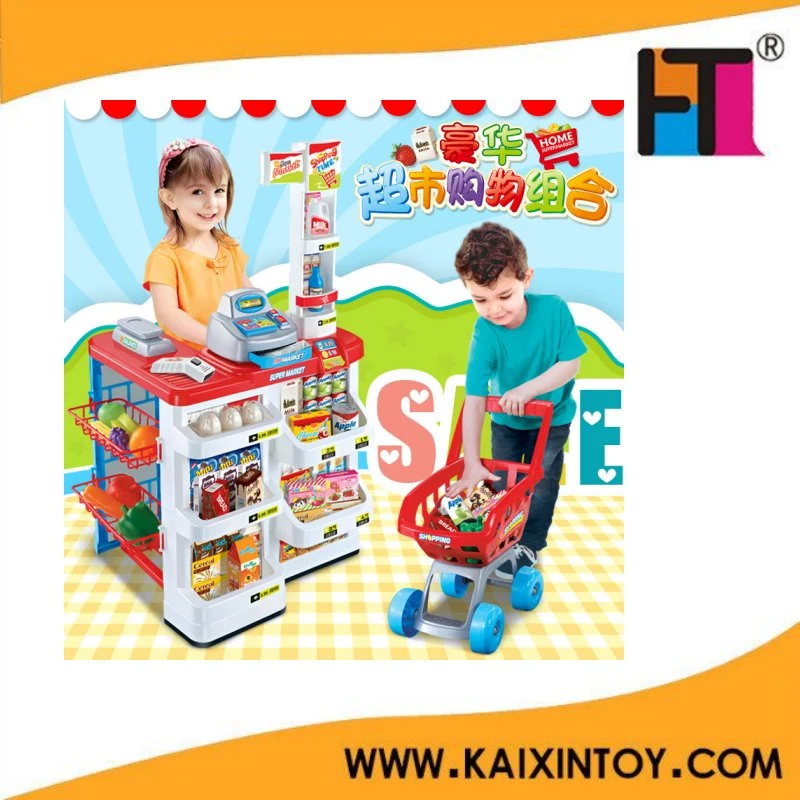 10199955 aprovação CE Shopping Mart Grocery Store Role Play Toys