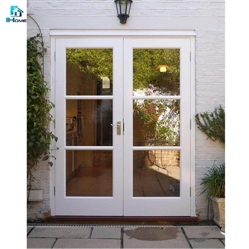 2022 Hot Sale America Stadard Modern Style Waterproof PVC French Doors Windows Aluminum Interior Balcony Glass Sliding Folding Door