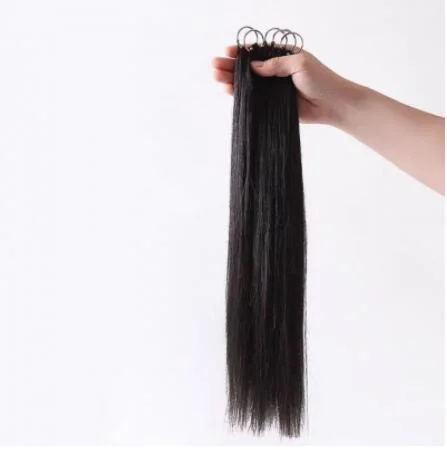 Top Quality Feather Hair Extension Straight Hair Pieces for Fashionable Women