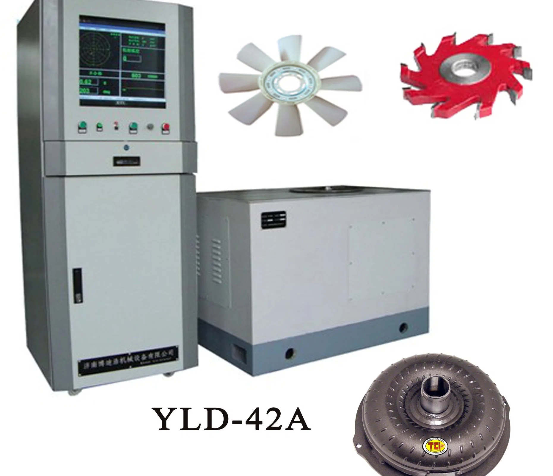 Yld-100A Pulley Flywheel Pump Wheel Balancing Machine