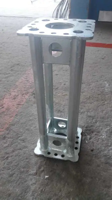 Carbon Steel Profile Support Prop Frame with Galvanized Painted Powder Coating Board Cheap Price Scaffold Fittings Steel Pipe Support