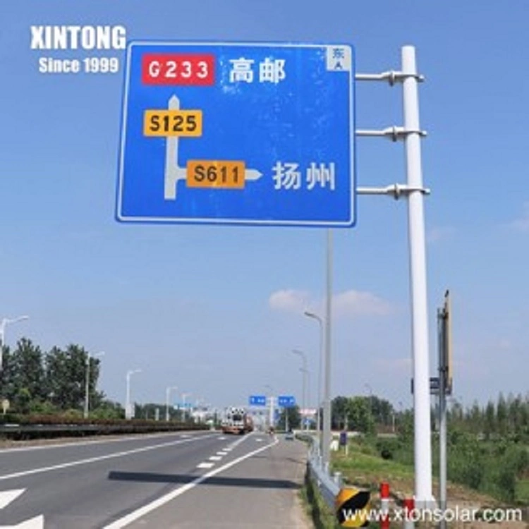 Xintong Portable Crossroads Sheeting Circle Aluminum Traffic Safety Sign