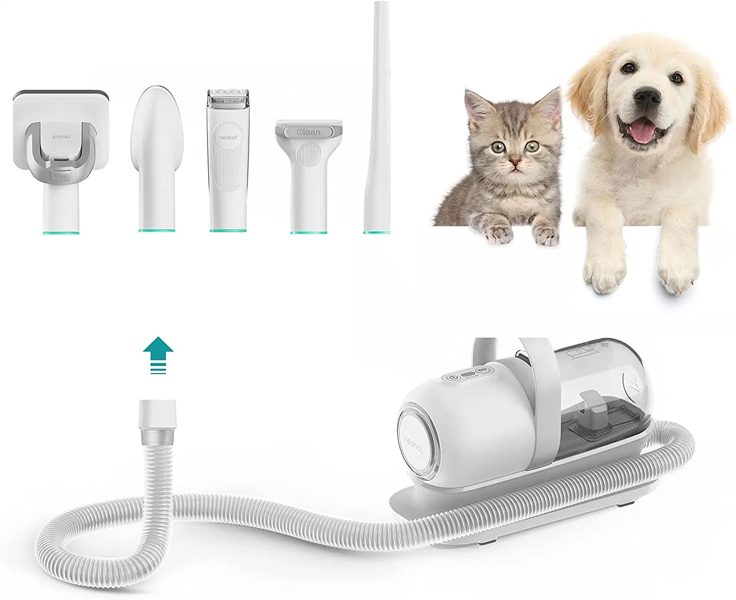 O nível de sucção 3 multifuncional novo Kit de modelagem de Pet Aspirador para os cães e gatos