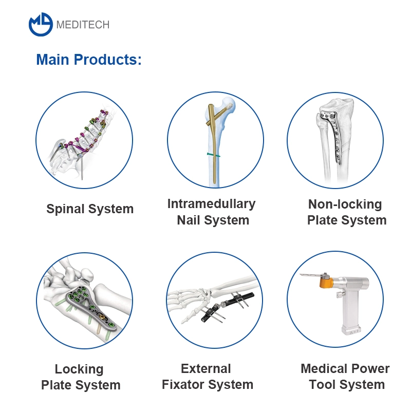 Instrumentos de Cirugía Ortopédica de la herramienta de poder médico gran taladro par