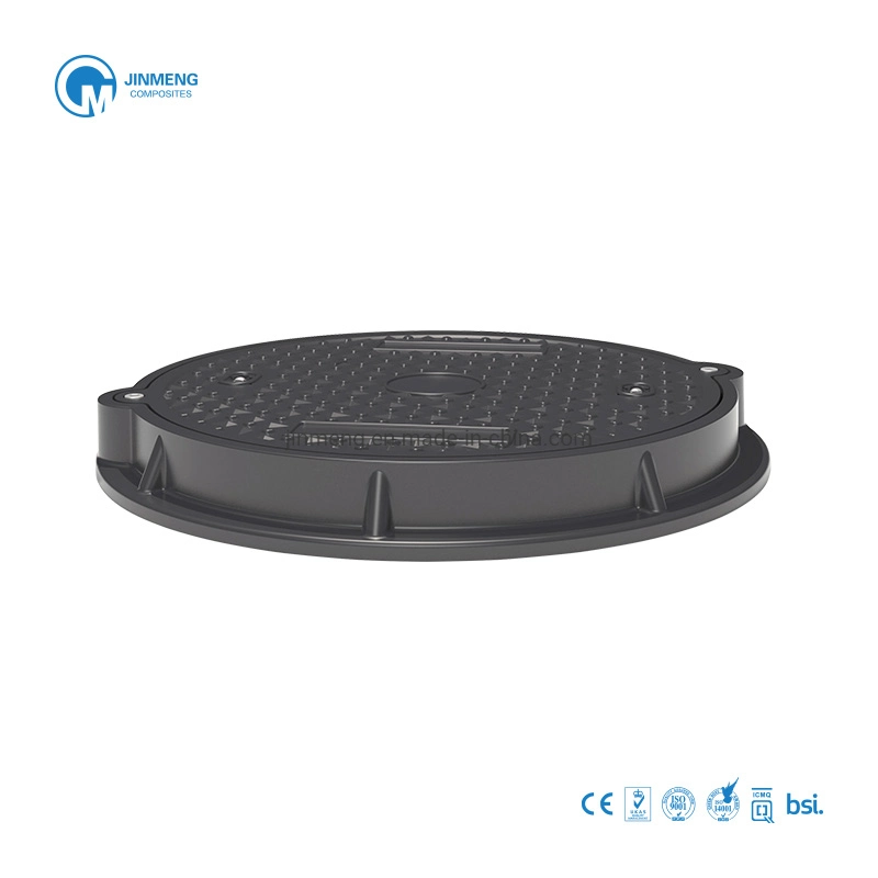 En124 D400 SMC Fiberglass Resin Double Screw Lock Manhole