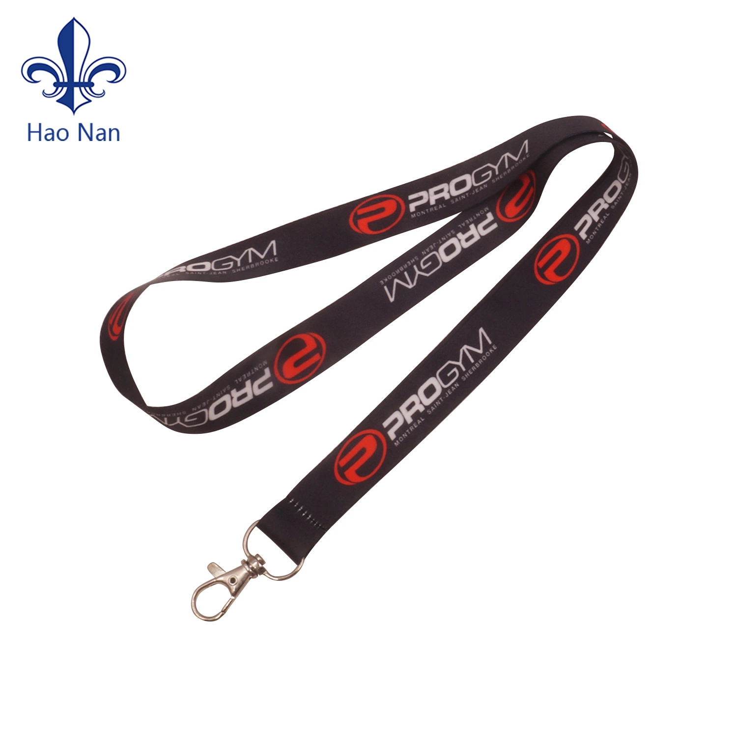 Cheap Polyester Sublimation Key Ring Lanyard for Promotion