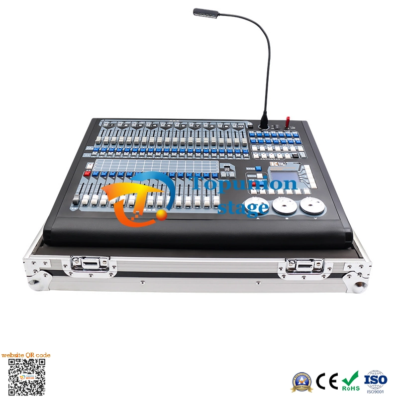 Manual Wire Connect DJ Equipment Black Professional Disco Stage Lighting 2048 DMX Controller