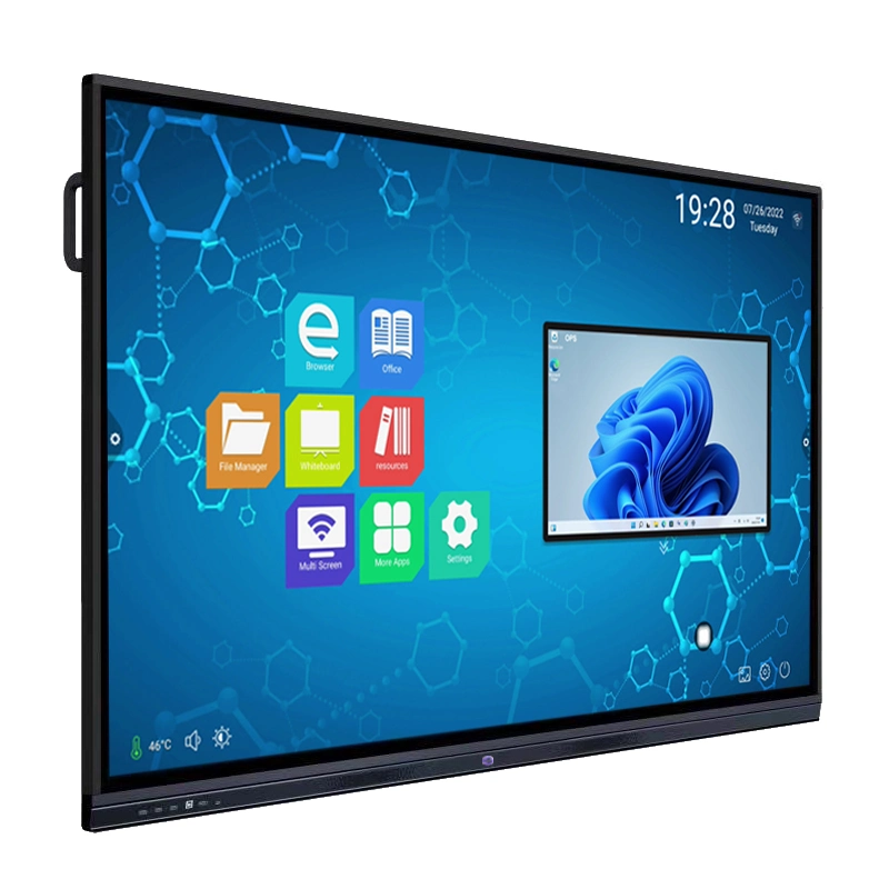 Miboard OEM 85 Inch 4K UHD LCD 20 Points Touch Screen TV All in One Interactive Board Smart Digital Whiteboard