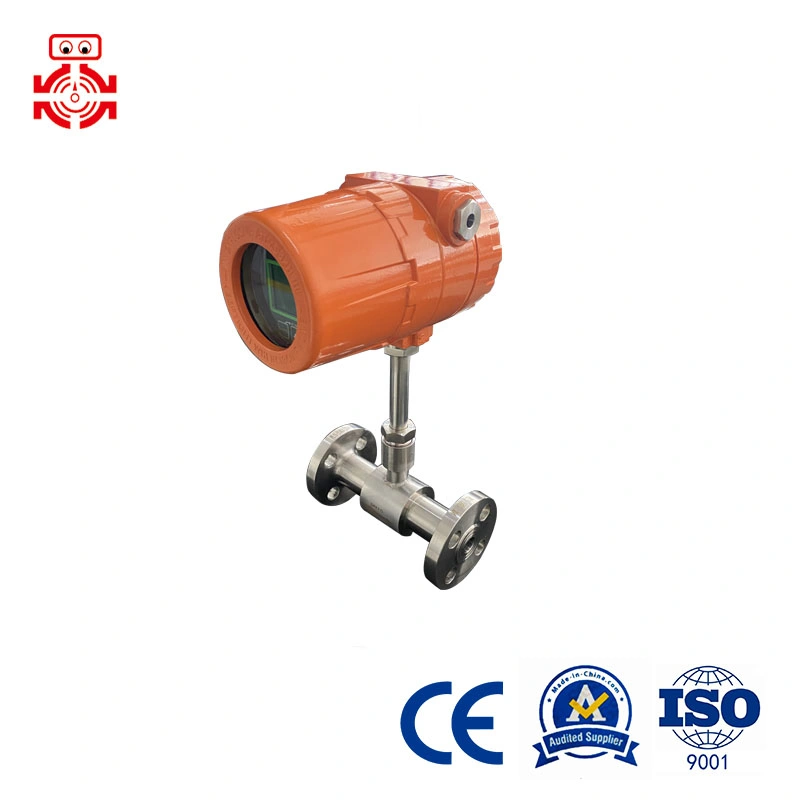 Wireless Thermal Gas Mass Flowmeter Plug-in High Precision Compressed Air and Other Multi-Component Gas Flowmeter 485 Communication