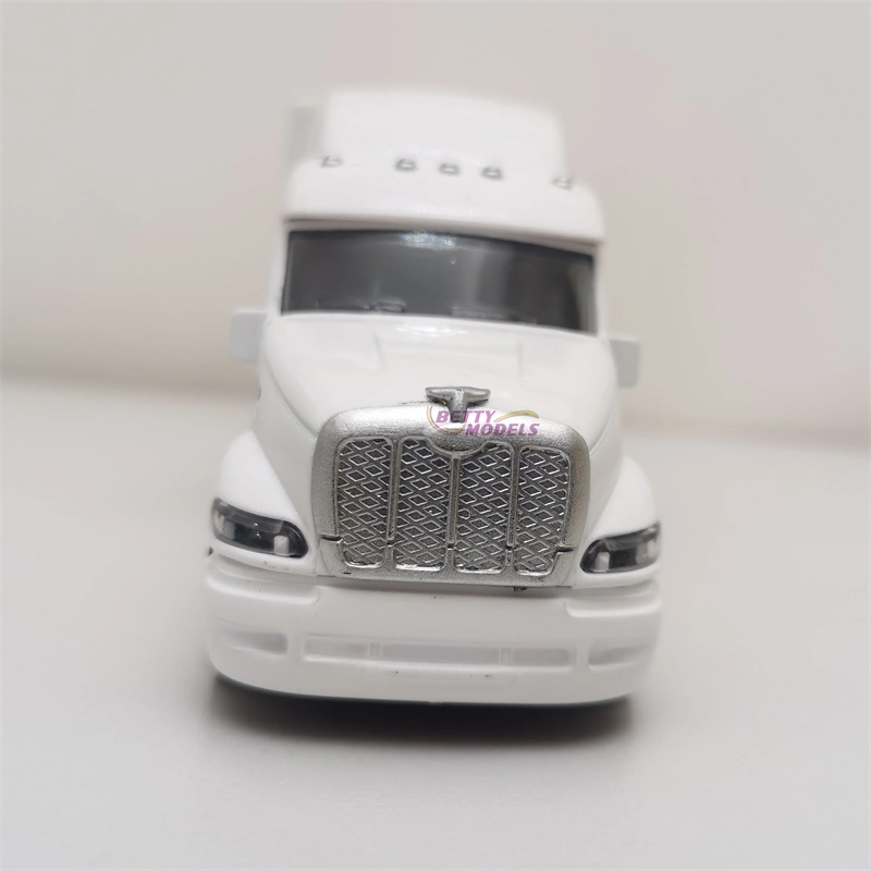 2024 Plastic Container Truck Scale Model Toy with Custom Paint and Logo