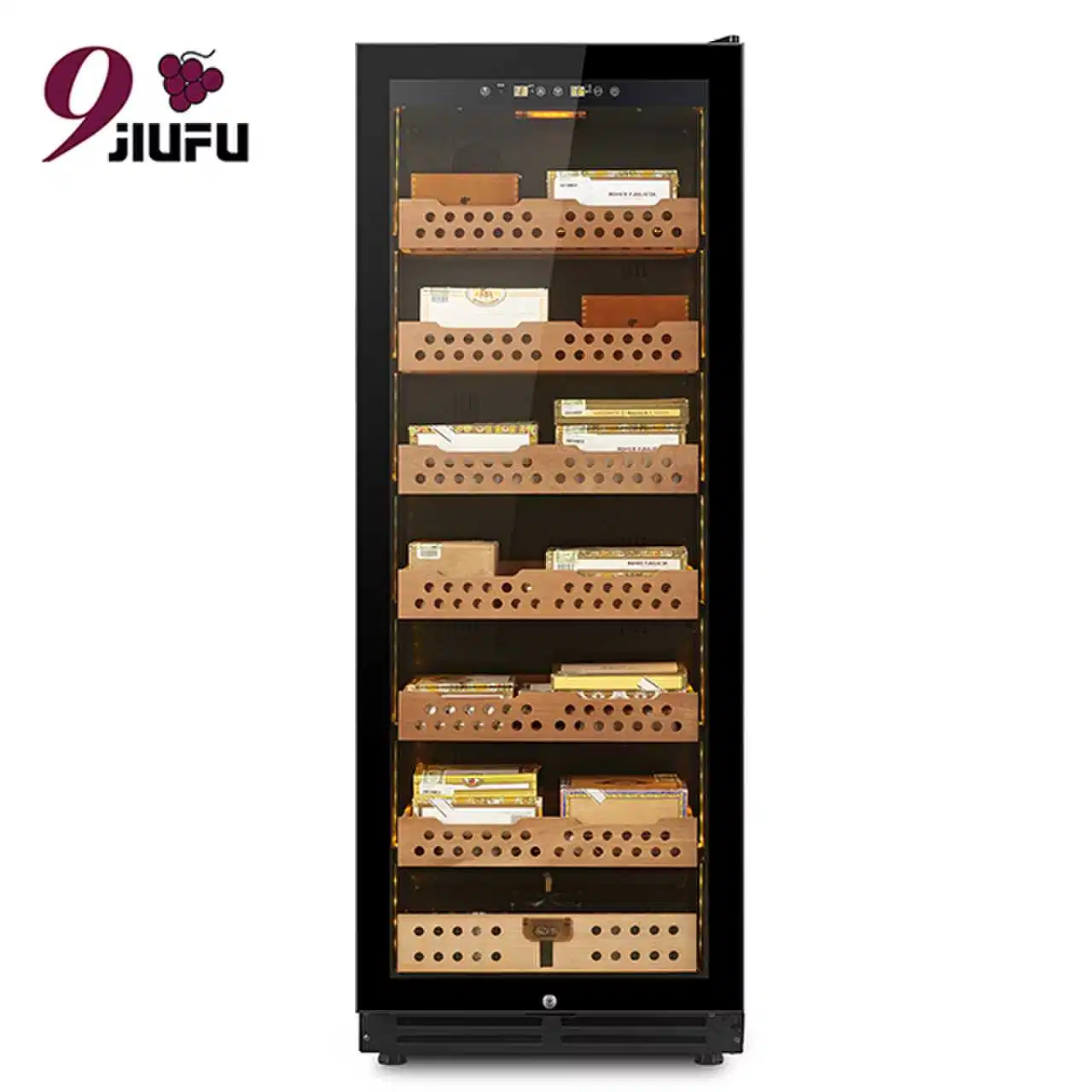 Холодильник Оптовая Cigar Humidor Профессиональная Cigar Cooler 288L управляемый электронный Холодильник с кумидор-гамидор