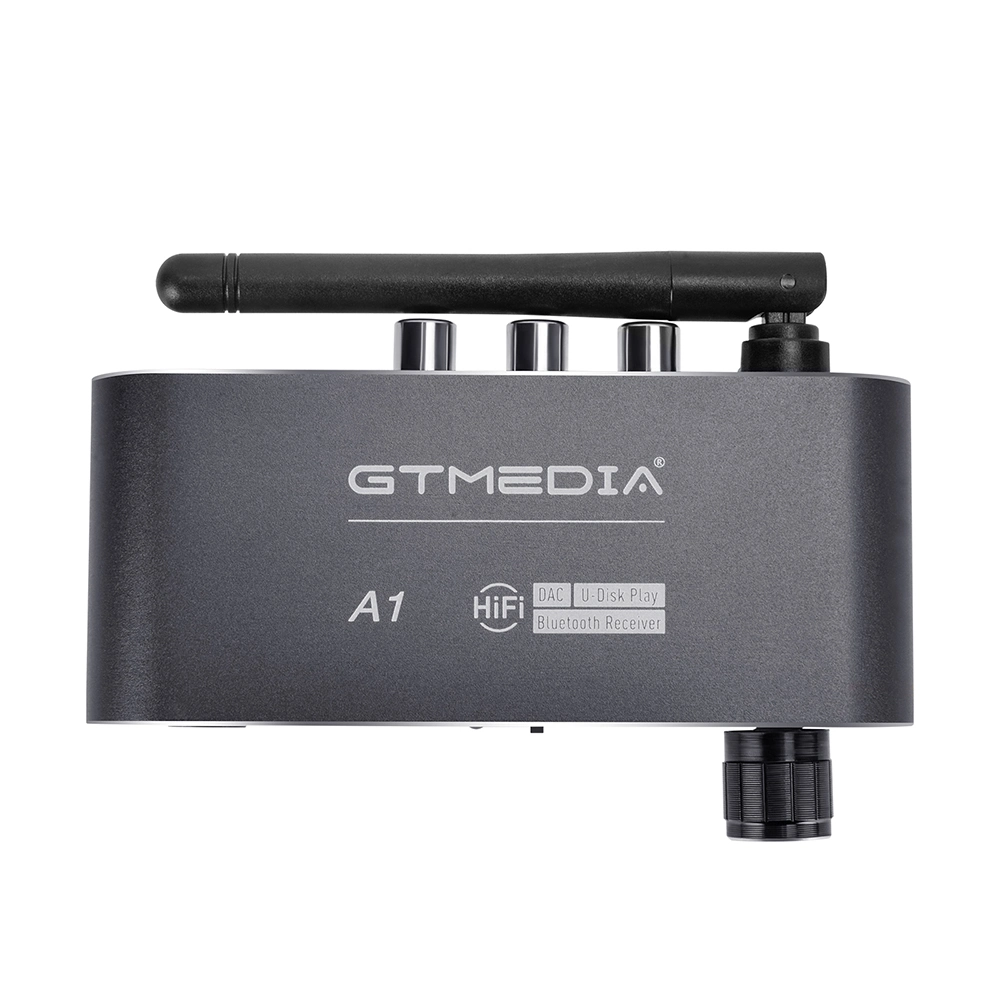 Gtmedia A1 HiFi Bluetooth Receiver for Home with Bluetooth 5.1 Audio Adapter Dac Aptx HD/Ll EQ Mode