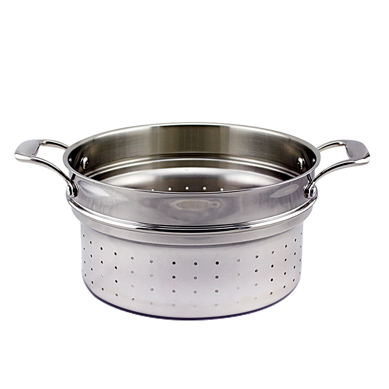 Perforated Stainless Steel Non Stick Cookware Set