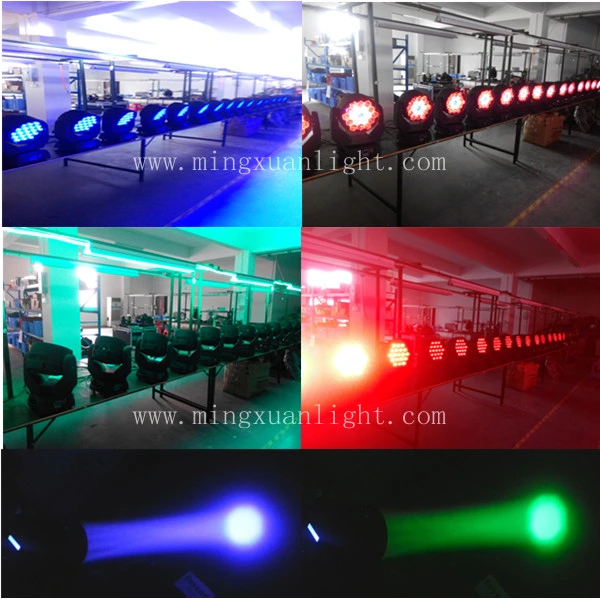 36PCS 6in1 Zoom Stage Lighting LED Moving Head (YS-205)