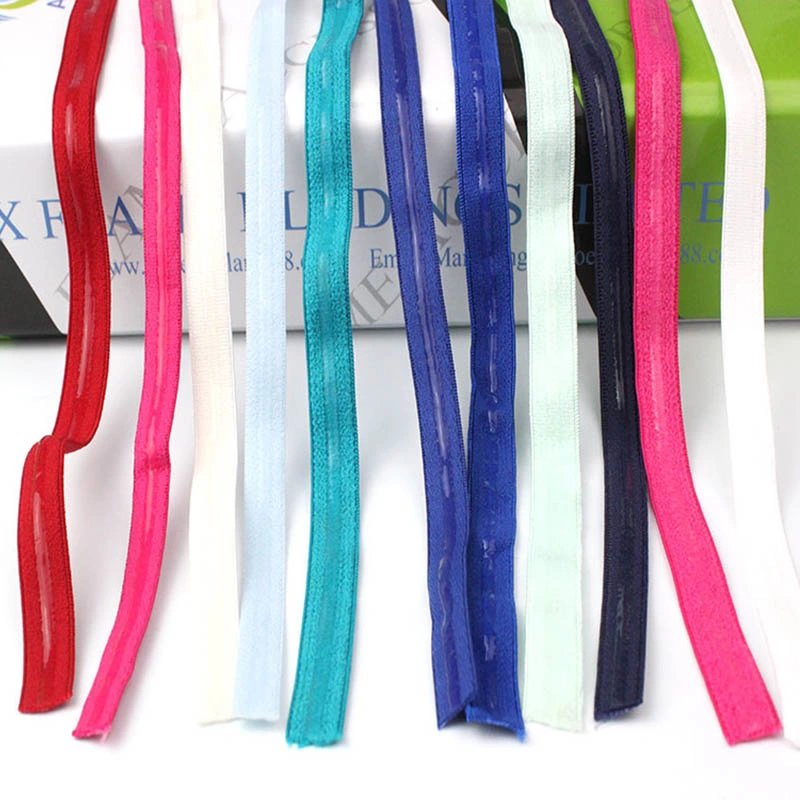 Wholesale/Supplier High quality/High cost performance  Elastic Band Custom Printed Logo Gripper Webbing Strap 10mm 20mm Elastic Webbing for Garments