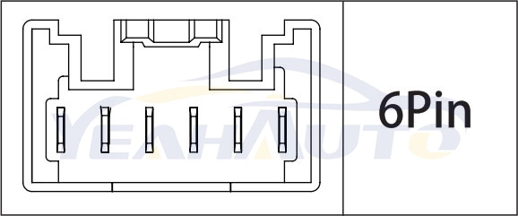 Car Power Window Master Switch 90811400 for FIAT