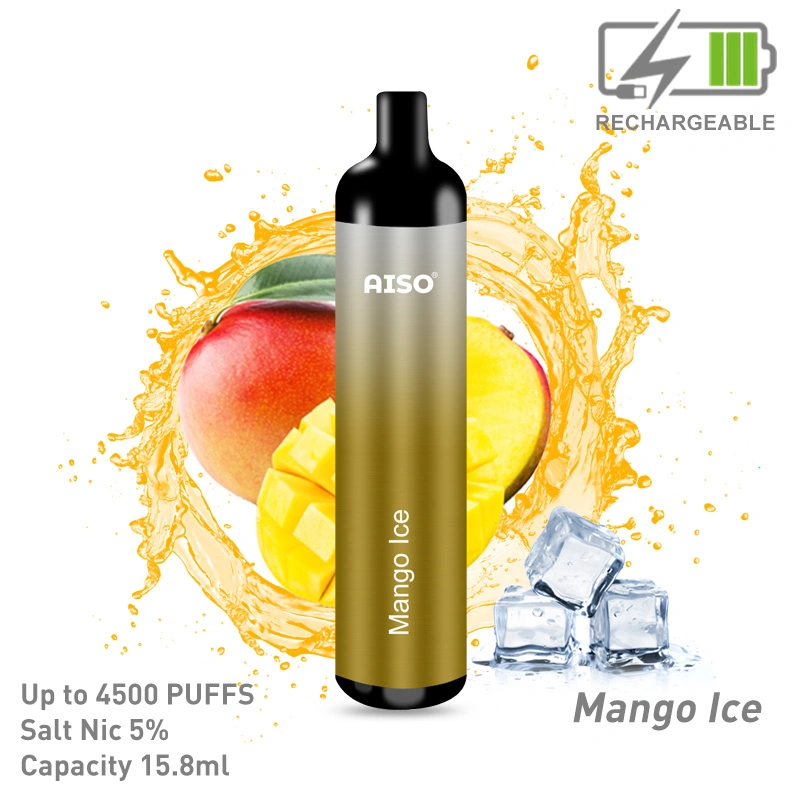 2022 Hot Sale Popular Aiso Bar 4500 Disposable Custom Vaporizer Pen