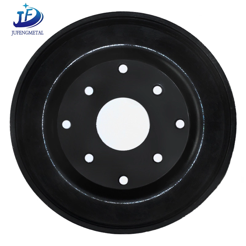 OEM Sheet Metal Stamping Steel Wheel for Conveyor Belt