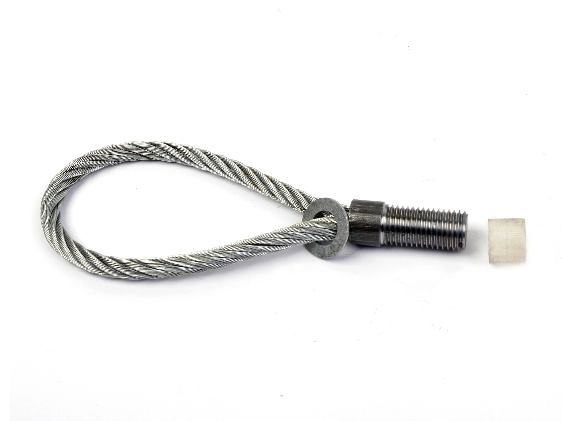 Accessoires de béton préfabriqué galvanisé la corde de fils en acier inoxydable boucle de levage des élingues Prix fileté