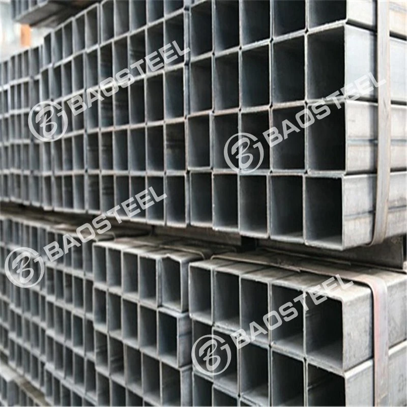 0.5 mm-28 mm Q345 Carbon Steel Pipe 20*30 Outer Dia S355jr Ss500 St52 Hot Rolled Square Steel Tube