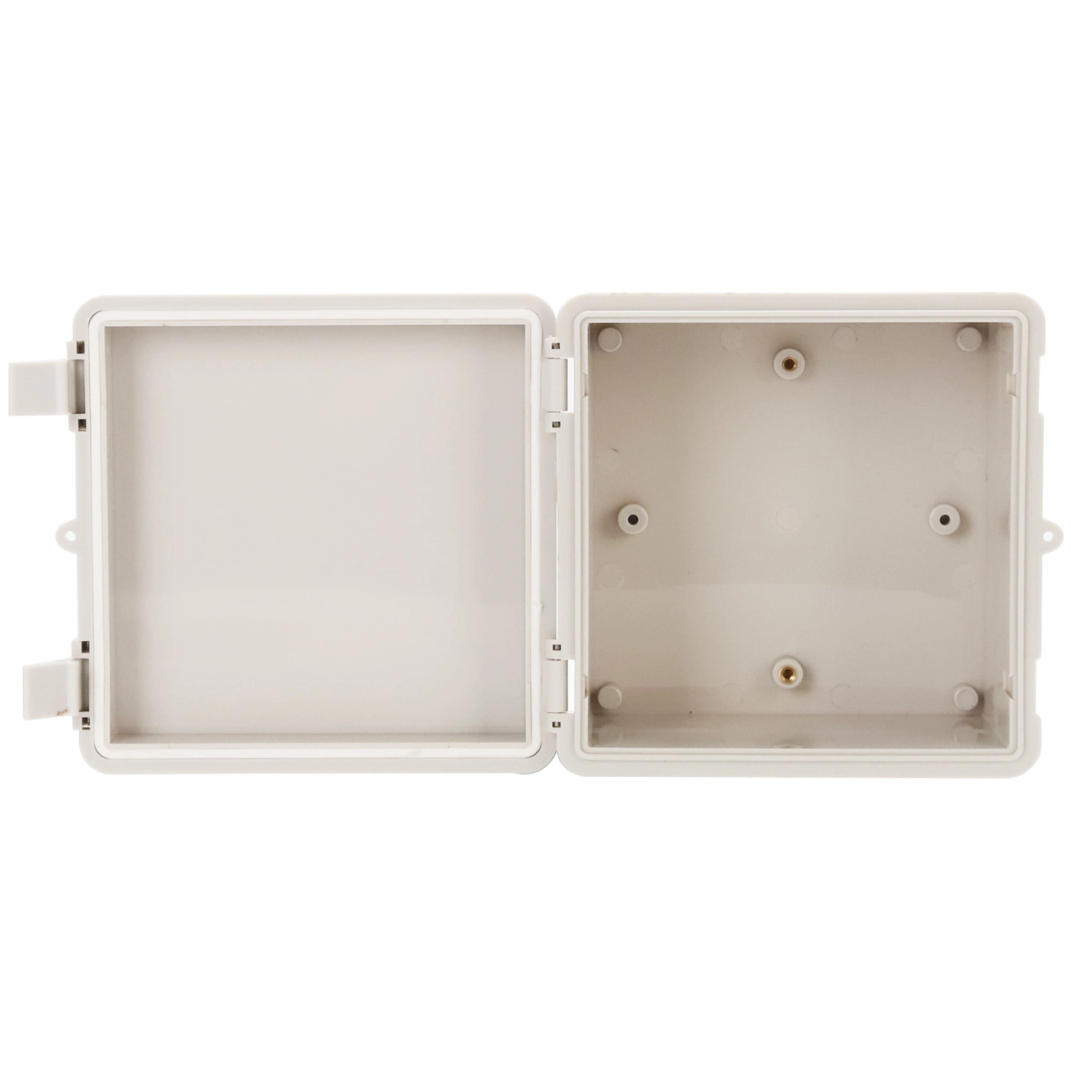 Grey Plastic Cover 150*150*90mm ABS IP66 5.9*5.9*3.5inch Circuit Breakers Protect The Distribution Box