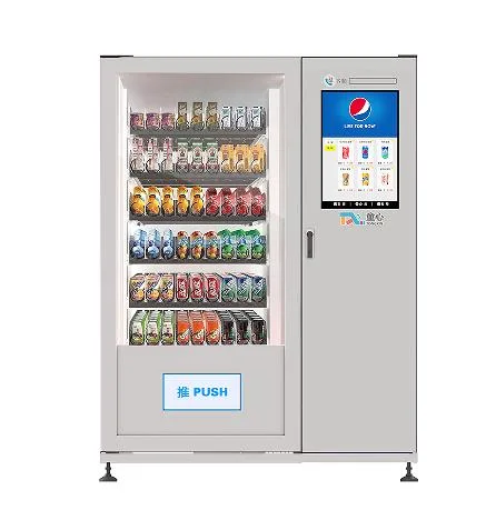 Snack Automática Inteligente de Negócios bebida personalizada de máquinas de venda de alimentos