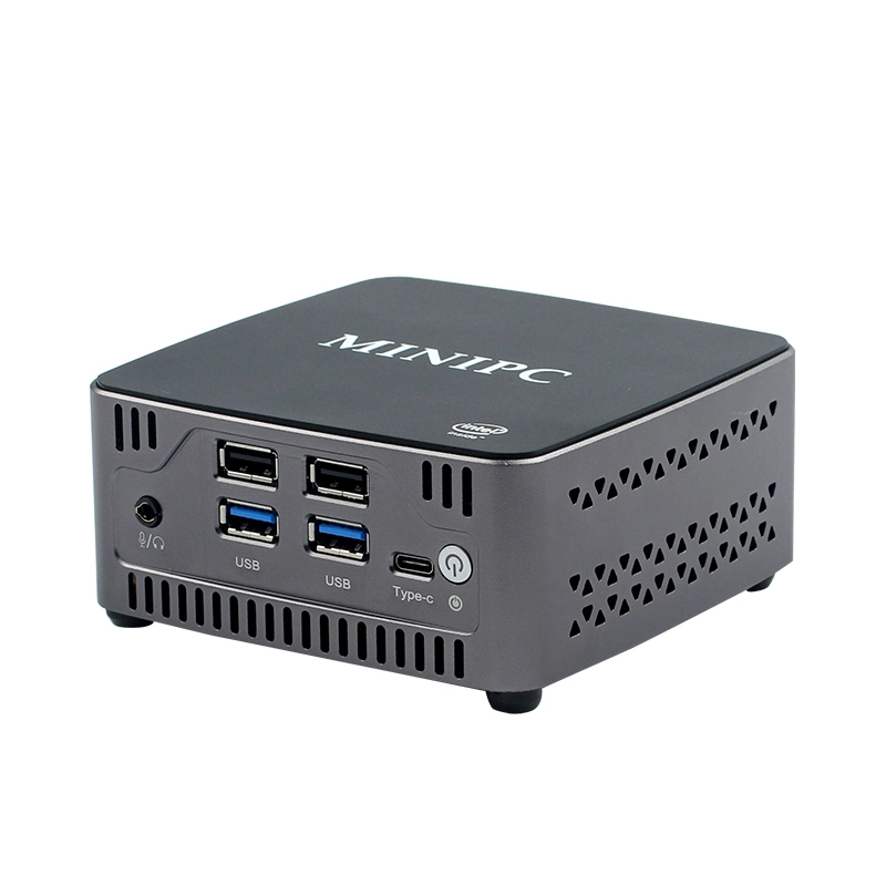 Mémoire bicanale DDR4 Nuc Cartes mères processeur Core Mobile 11e Gen 2*LAN Gming Logo personnalisé Mini PC Ordinateur personnel