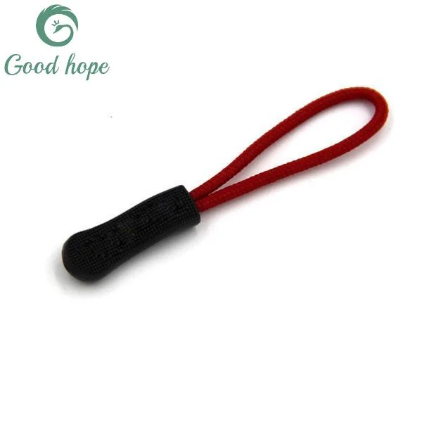 Wholesale/Supplier Amazon Top Seller String Cord Colorful Bag Zip Head Slider PVC Silicone Rubber Custom Zipper Pull