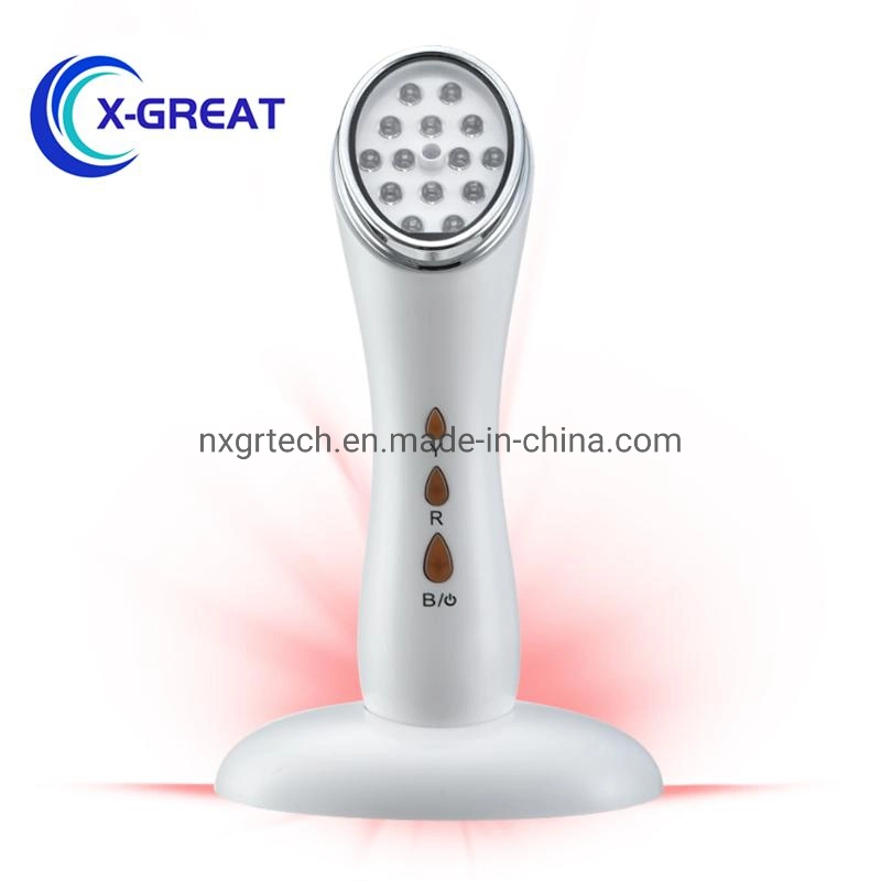 Handheld Facial Machine Beauty Device Equipment with Photodynamic PDT Bio LED Photon Light Therapy