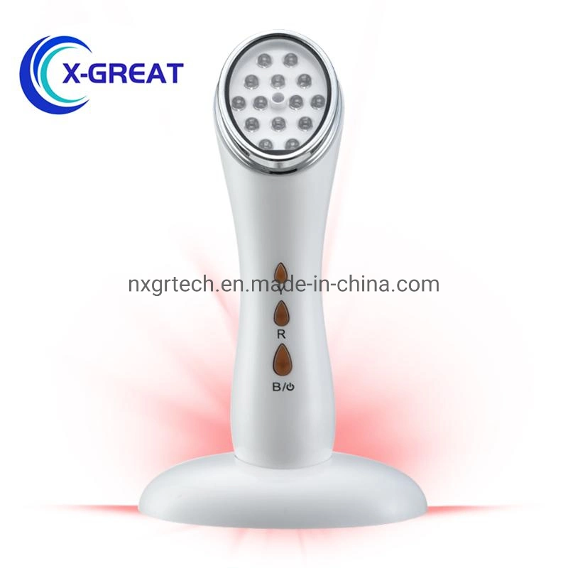 Handheld Gesichtsmaschine Beauty Device Ausrüstung mit photodynamischer PDT Bio LED-Photonenlichttherapie