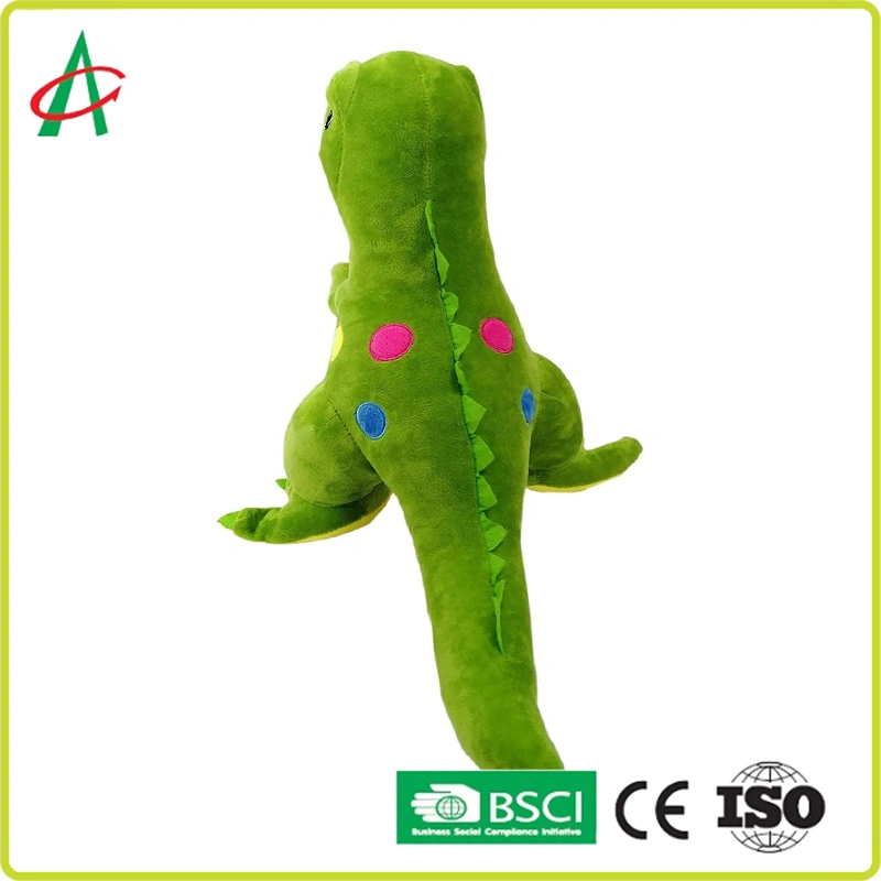 Children Soft Plush Dragon Toys Green Dinosaur Stuffed Animal