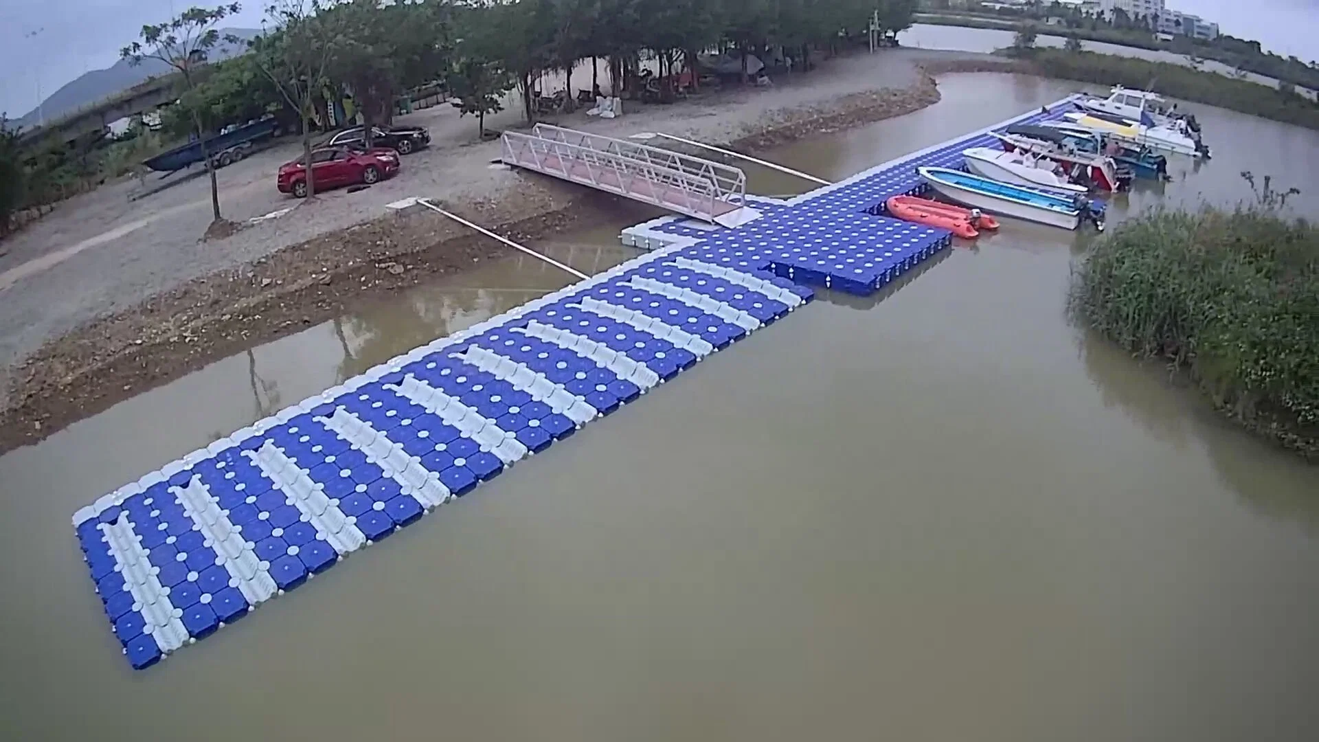 Agriculture Floating Fish Farm in The Sea with Nets