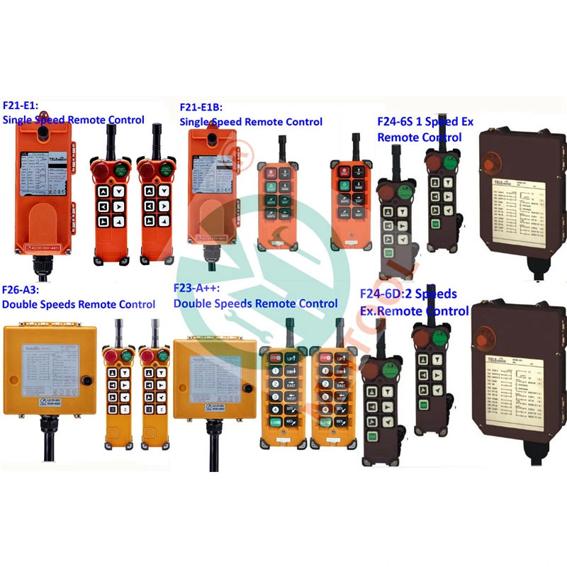 Elektrische Hoist-Fernbedienung mit doppelter Geschwindigkeit und 4 Richtungen