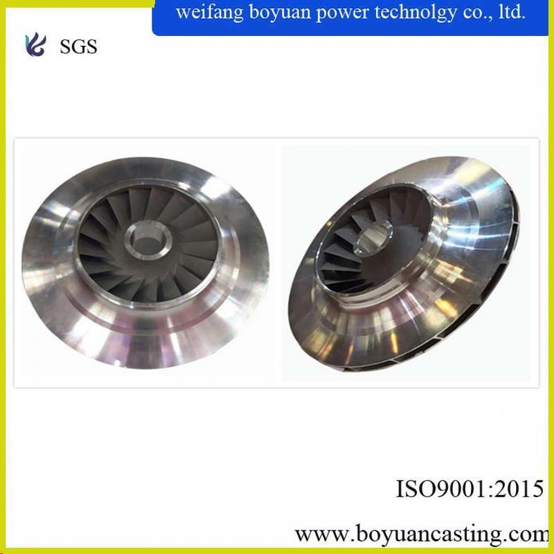 Precision Casting Aluminum Alloy Centrifugal Fan Impeller for Multistage Fan