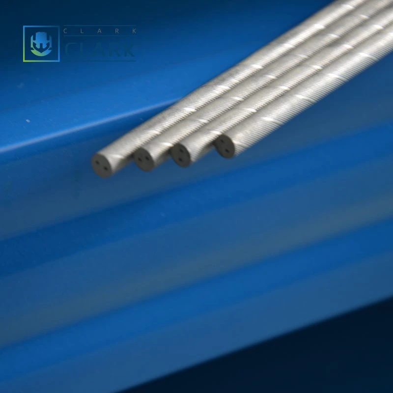 Munufacturer Price Tungsten Round Rods with 2 Spiral Coolant Channels in All Sizes