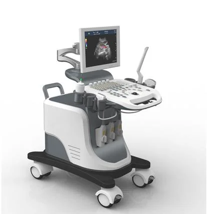 High Resolution Color Doppler 3D 4D Trolley Fetal Ultrasound Scanner Machine Price for Sale