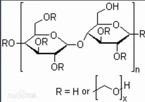 Materias primas químicas de los Celulos hidroxietil